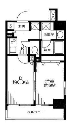 ドゥーエ東十条の物件間取画像